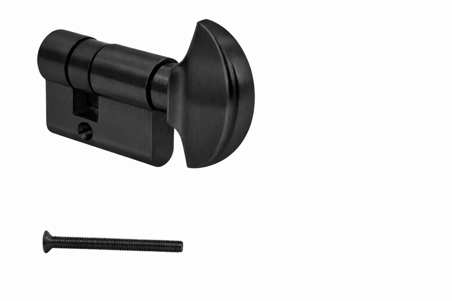MPK - Cylindrická vložka s knoflíkem pro kování na sklo