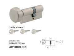 DK - AP1000 S G - s knoflíkem