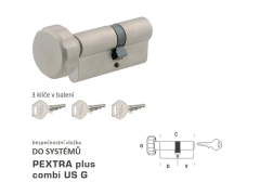 DK - PEXTRA plus combi US G - s knoflíkem
