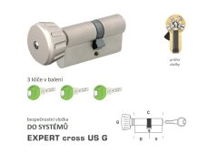 DK - EXPERT cross US G - s knoflíkem