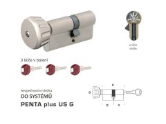 DK - PENTA plus US G - s knoflíkem