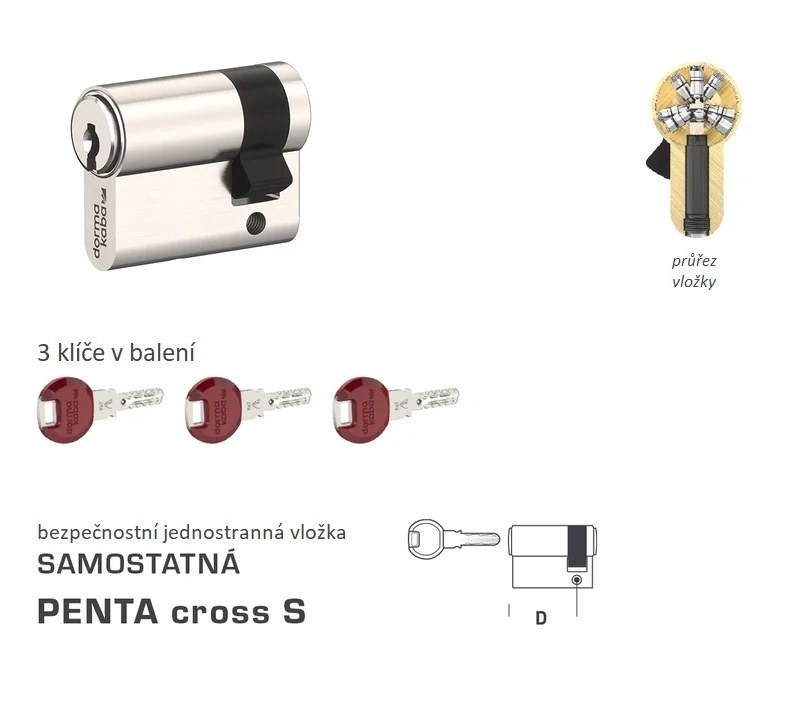 DK - PENTA cross S jednostranná