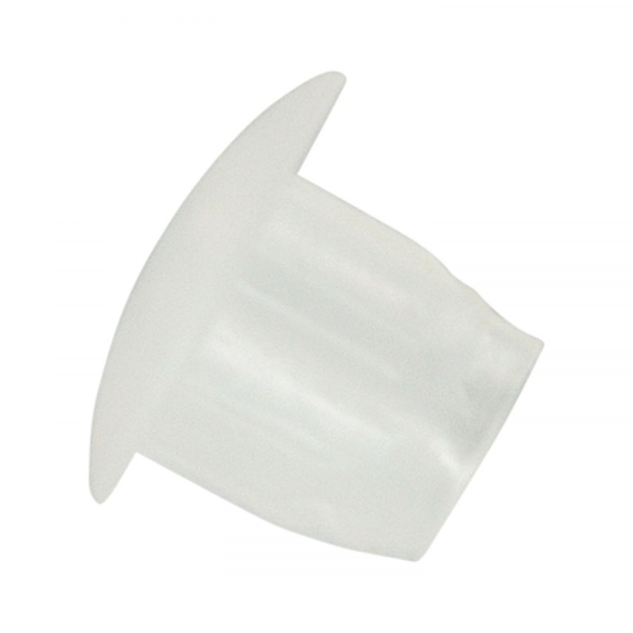 Tlumící narážecí čočka TD1, ø8, plast transparentní - balení: 100 ks