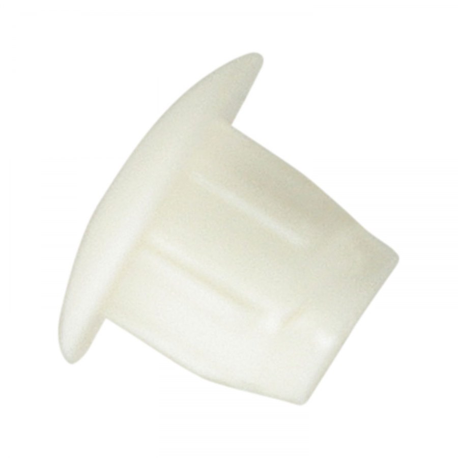 Tlumící narážecí čočka TD1, ø8, plast bílý