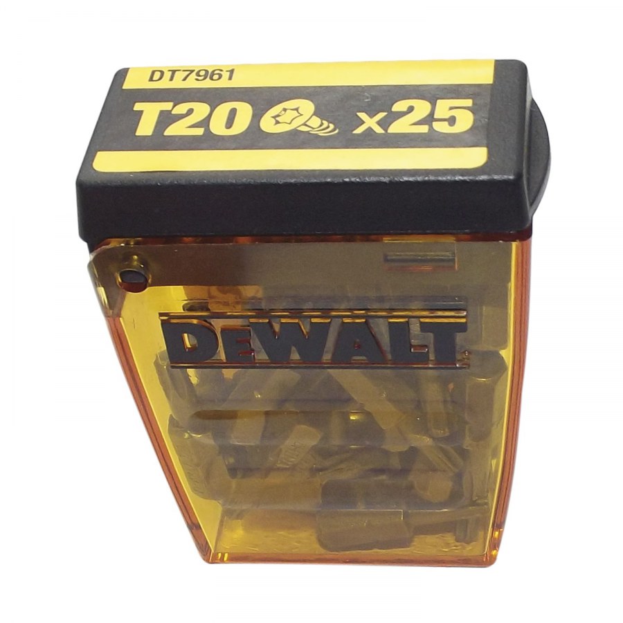 DEWALT box s bity DT7961 Torx 20 délka 25 mm obsah 25 kusů - Dílna - Outdoor Nářadí, ruční nářadí, elektrické pomůcky, ochranné pomůcky Bity a šroubováky