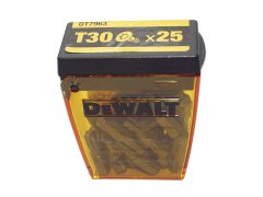 DEWALT box s bity DT7963 Torx 30 délka 25 mm obsah 25 kusů