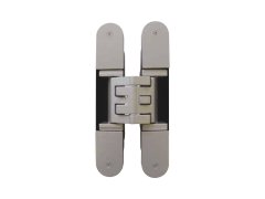 Dveřní závěs K5080, 160 x 28 x 10 mm, zamak pochromovaný mat