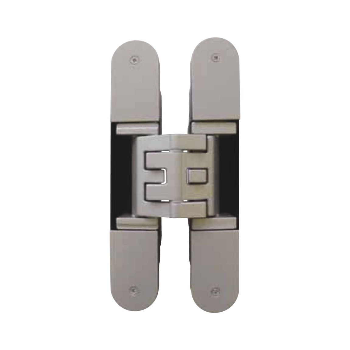 Dveřní závěs K5080, 160 x 28 x 10 mm, zamak pochromovaný mat - 