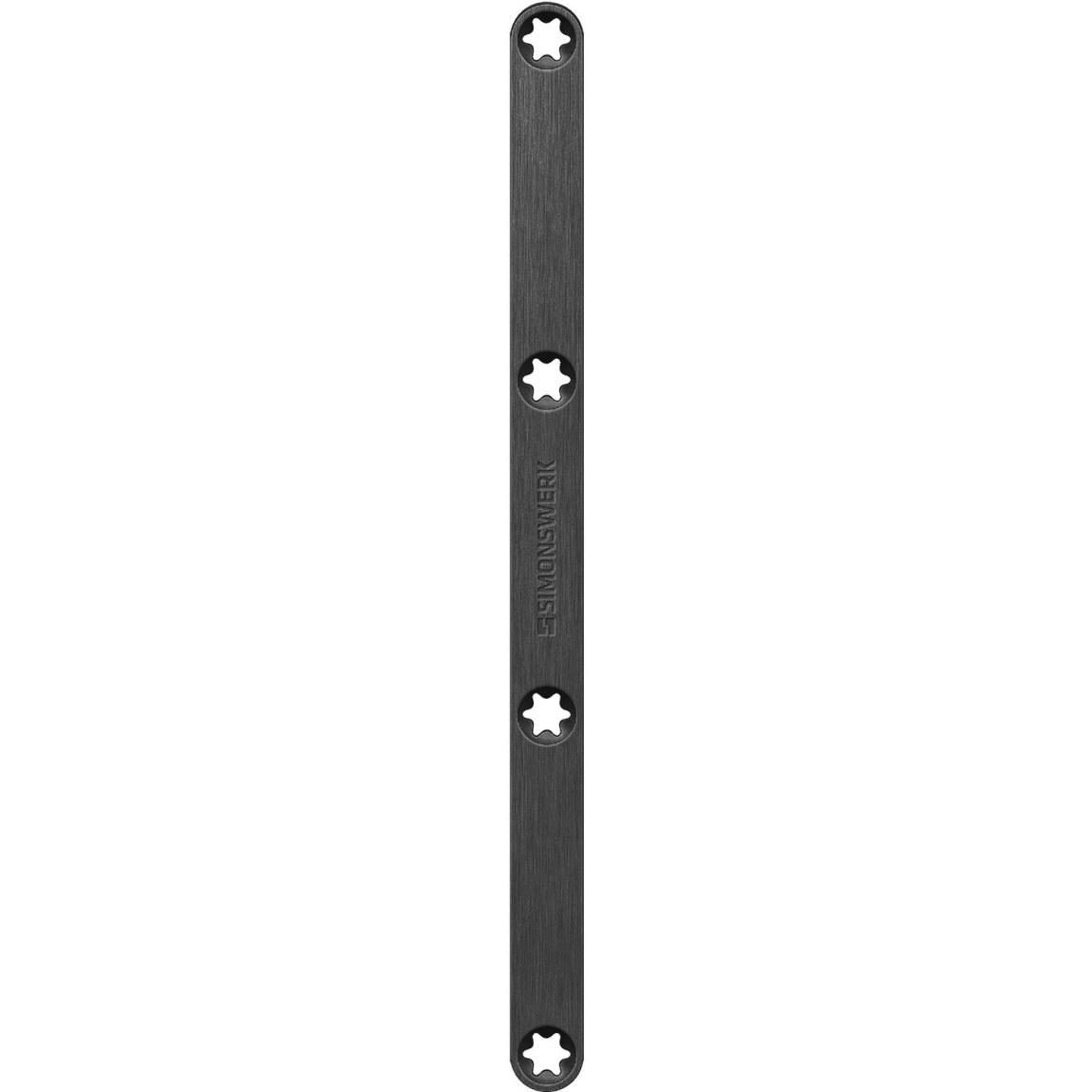 SIMONS magnetická destička Keep Close KCM 50/H pro dřevo,195x13 mm,černá matná - 