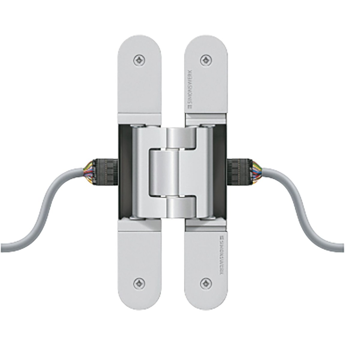 Dveřní závěs TECTUS TE 540 3D Energy, stříbrný