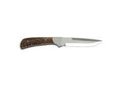 Lovecký nůž LES úzký - 398 materiál držadla - střenky paroh