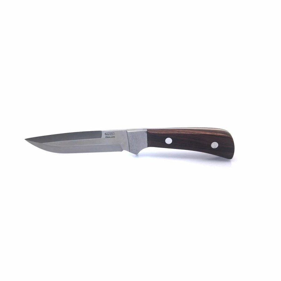 Lovecký nůž LES úzký - 398 materiál držadla - střenky dřevo 