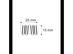 Produkt Truhlářské Vlnovce Narex CF/15 - W15 - 25 x 15 mm - 5 180 ks