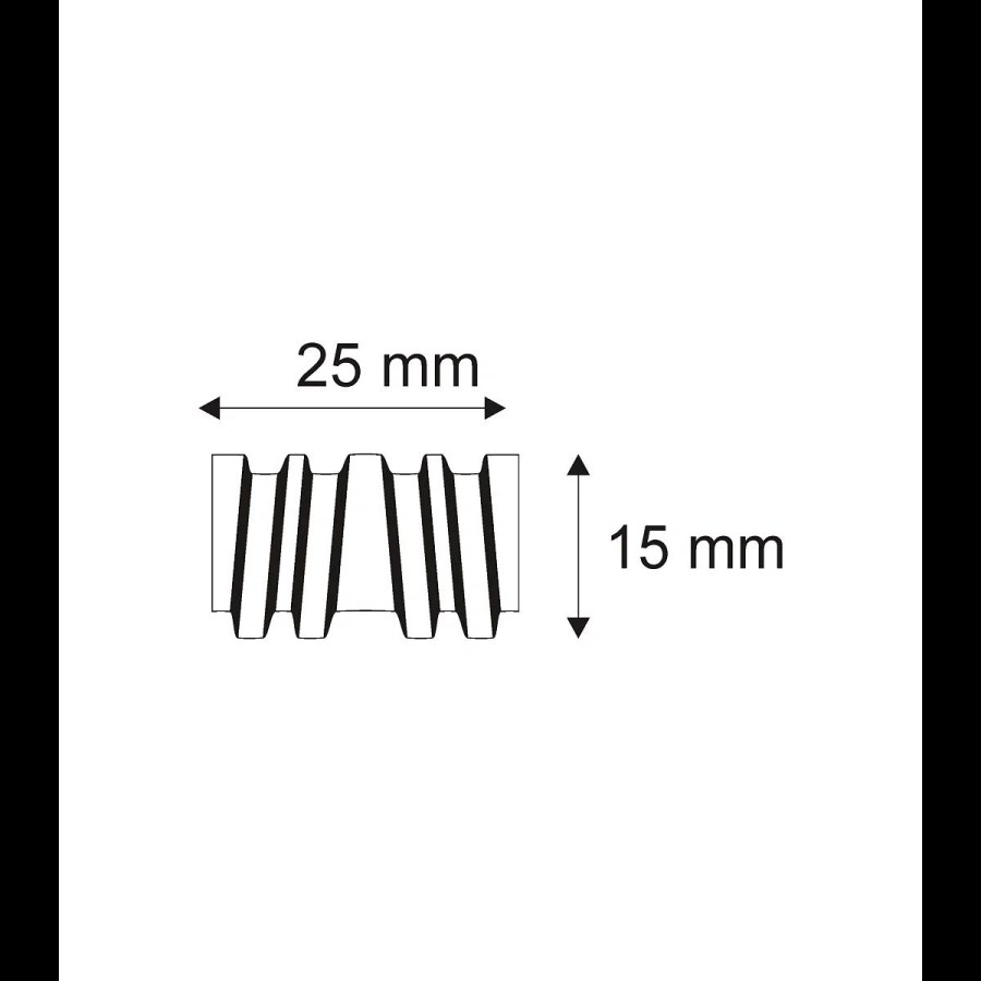 Truhlářské Vlnovce Narex CF/15 - W15 - 25 x 15 mm - 5 180 ks - 