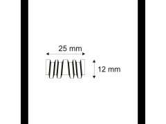 Produkt Truhlářské Vlnovce Narex CF/12 - W12 - 25 x 12 mm - 6 910 ks