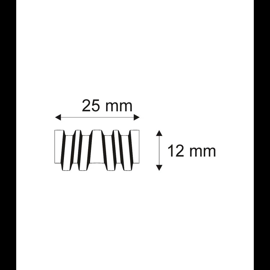 Truhlářské Vlnovce Narex CF/12 - W12 - 25 x 12 mm - 6 910 ks 