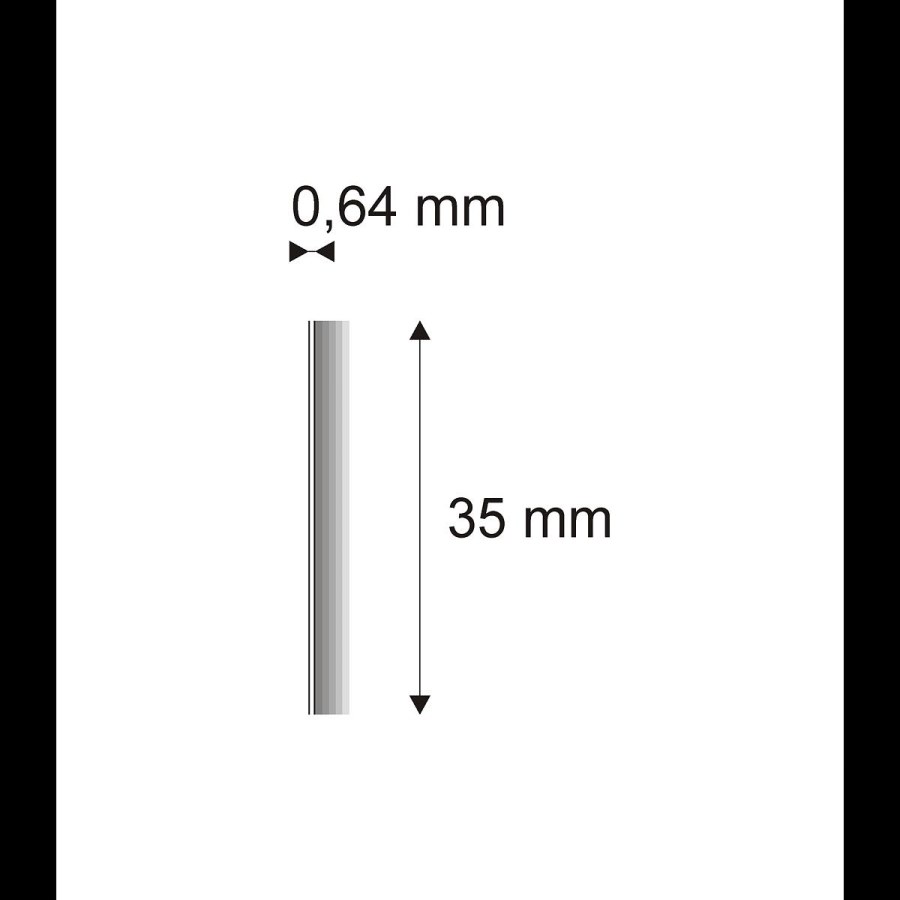 Truhlářské Piny Narex 6/35 - 0,64 x 35 mm - 20.000 ks 