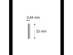 Truhlářské Piny Narex 6/22 - 0,64 x 22 mm - 20.000 ks