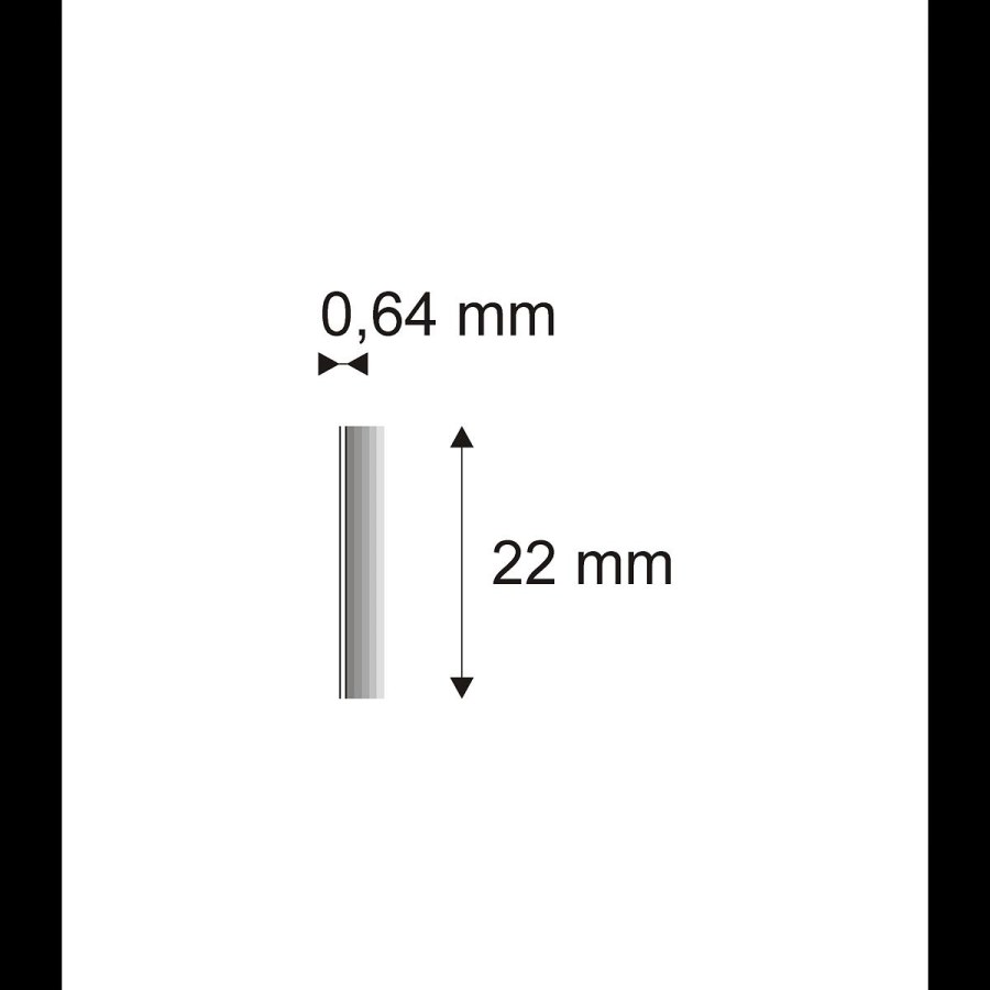 Truhlářské Piny Narex 6/22 - 0,64 x 22 mm - 20.000 ks 