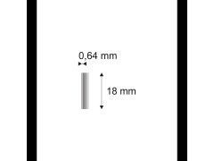 Truhlářské Piny Narex 6/18 - 0,64 x 18 mm - 20.000 ks