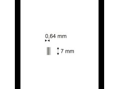 Truhlářské Piny Narex 6/07 - 0,64 x 7 mm - 40.000 ks