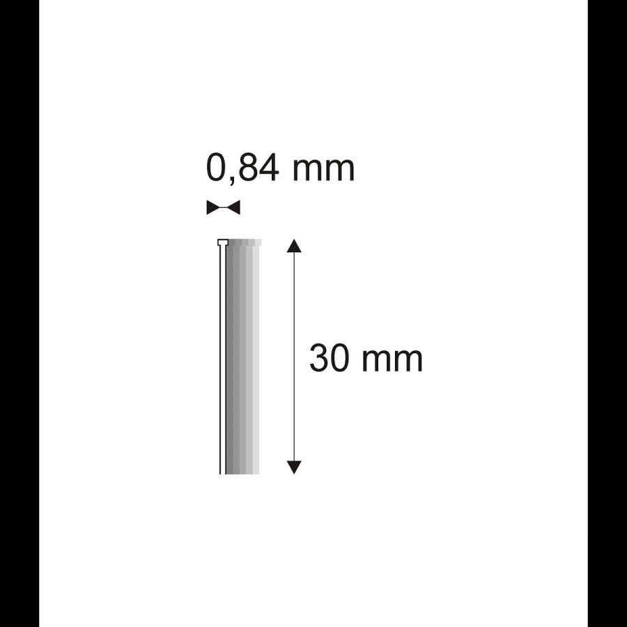 Truhlářské Brady Narex 84/30 - 0,84 x 30 mm - 14.000 ks 