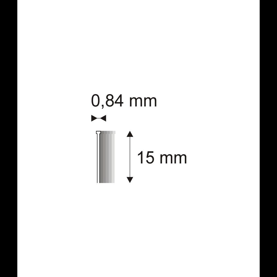 Truhlářské Brady Narex 84/15 - 0,84 x 15 mm - 14.000 ks 