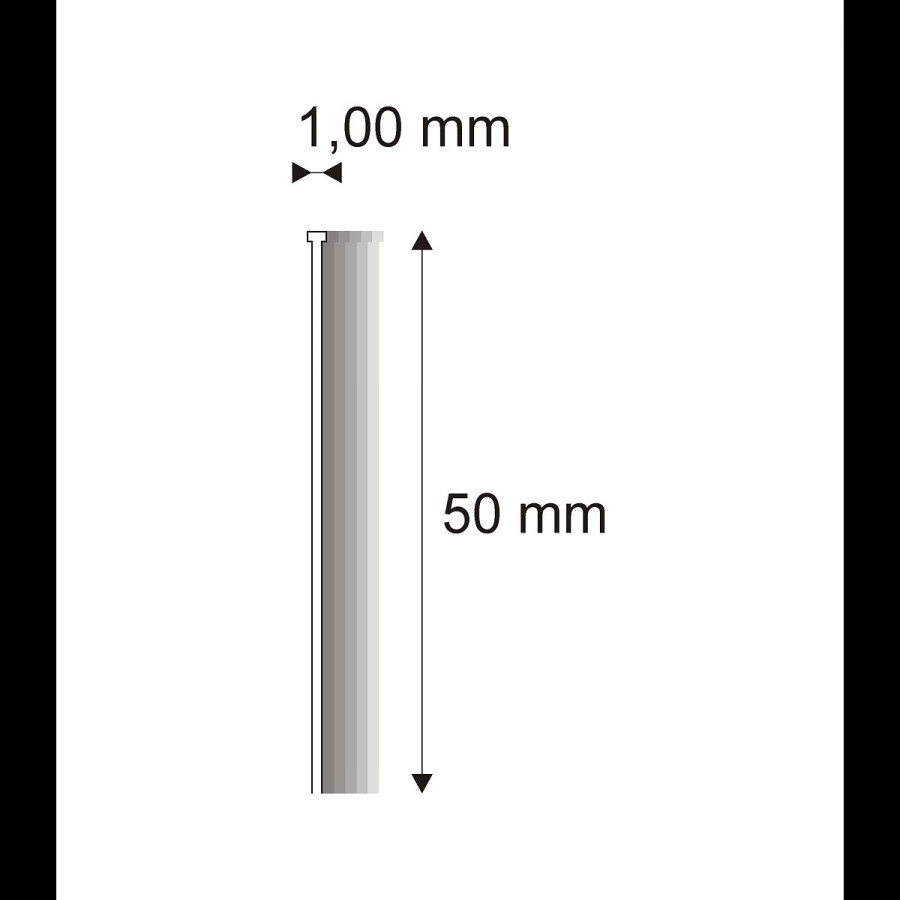 Truhlářské Brady Narex 12/50 (18G) - 1 x 50 mm kusů v&nbsp;balení 5000 
