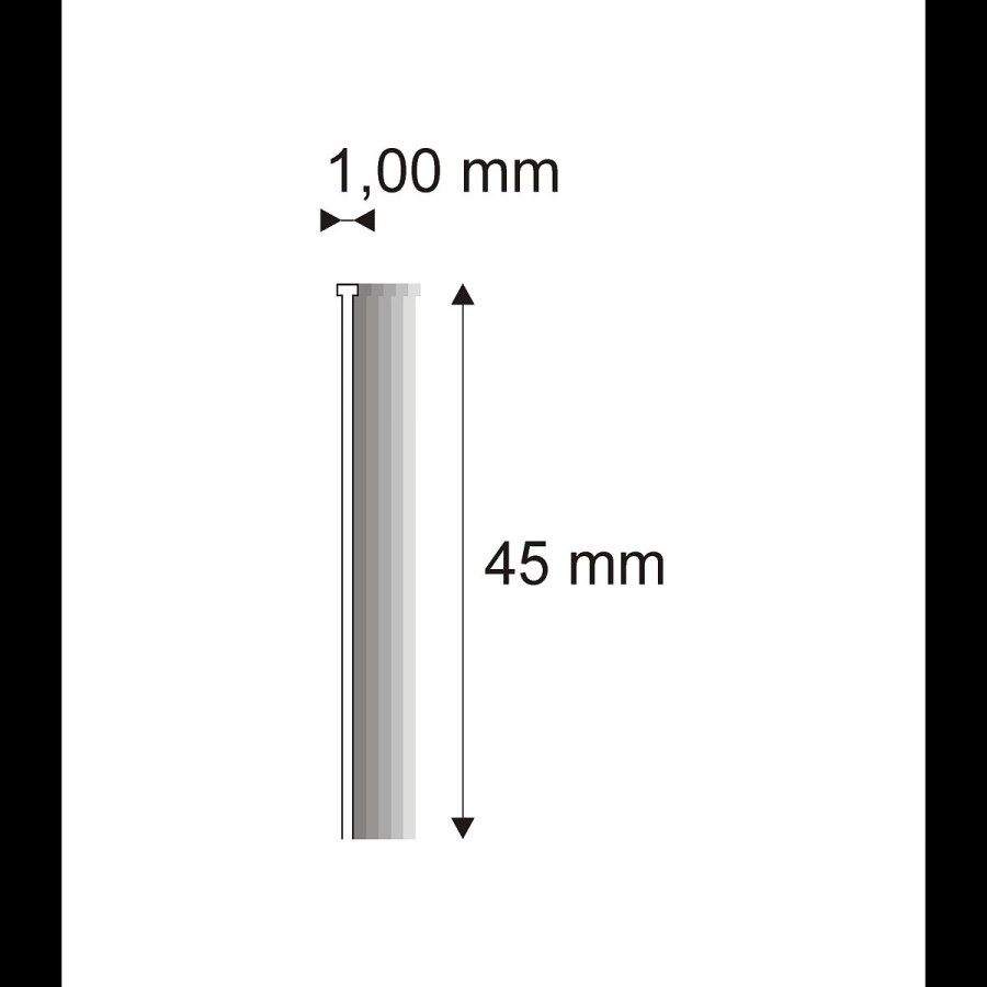 Truhlářské Brady Narex 12/45 (18G) - 1 x 45 mm - 5.000 ks 