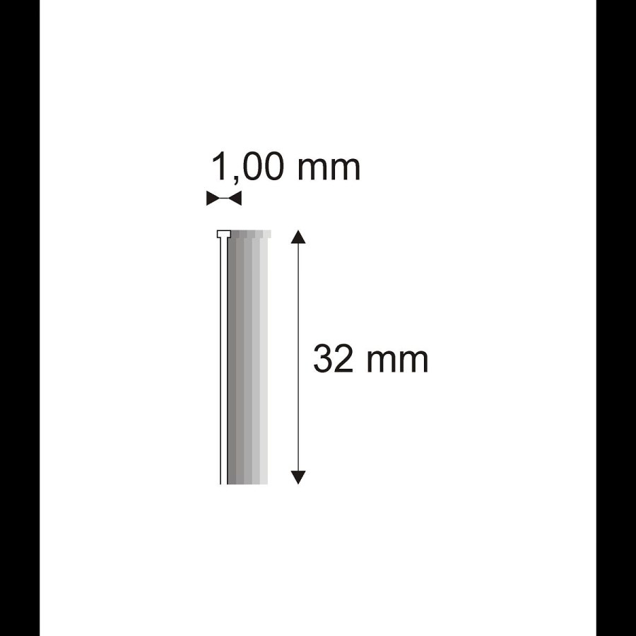 Truhlářské Brady Narex 12/32 (18G) - 1 x 32 mm - 5.000 ks 