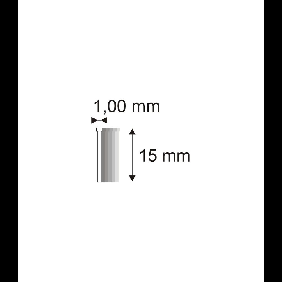 Truhlářské Brady Narex 12/15 (18G) - 1 x 15 mm kusů v&nbsp;balení 5000 