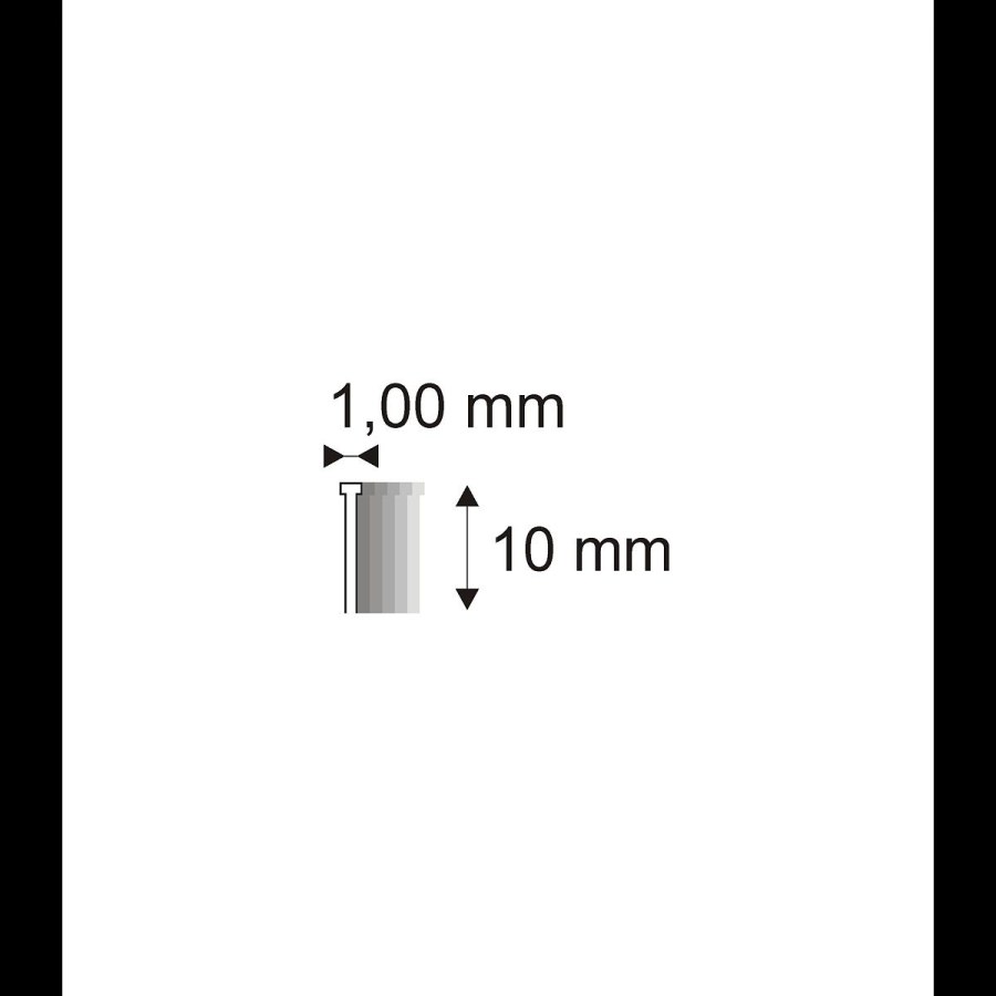 Truhlářské Brady Narex 12/10 (18G) - 1 x 10 mm - 5.000 ks 