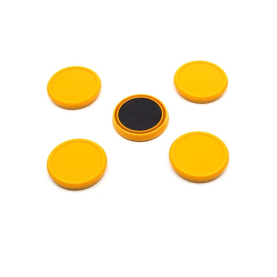 Magnety Mikov 854 - barevné 40 mm - 10 ks barevné provedení žlutá 