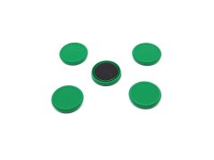Magnety Mikov 854 - barevné 40 mm - 10 ks barevné provedení zelená