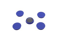 Magnety Mikov 854 - barevné 40 mm - 10 ks barevné provedení modrá