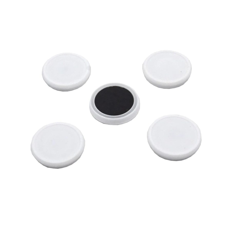 Magnety Mikov 854 - barevné 40 mm - 10 ks barevné provedení bílá 
