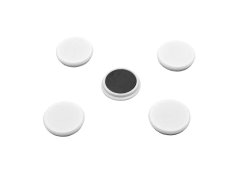Magnety Mikov 853 - barevné 32 mm - 10 ks barevné provedení bílá