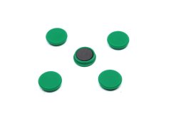 Magnety Mikov 852 - barevné 24 mm - 100 ks barevné provedení zelená