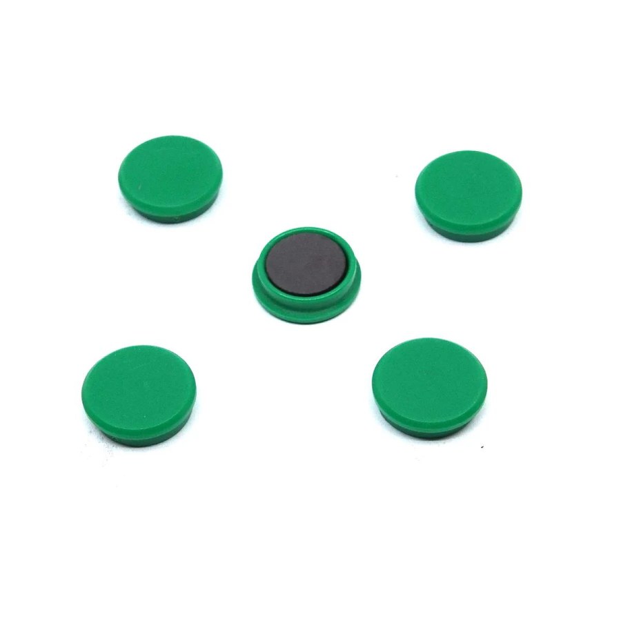 Magnety Mikov 852 - barevné 24 mm - 100 ks barevné provedení zelená - 