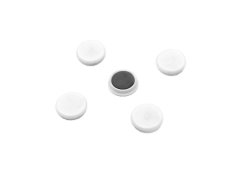 Magnety Mikov 852 - barevné 24 mm - 100 ks barevné provedení bílá