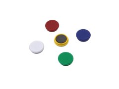 Magnety Mikov 852 - barevný mix 24 mm kusů v balení 20