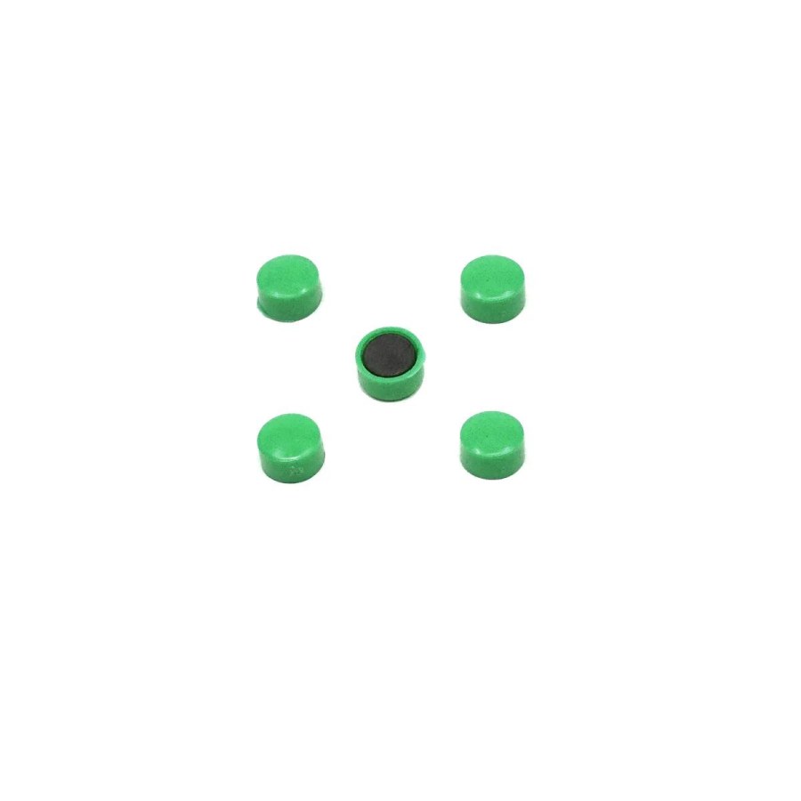 Magnety Mikov 851 - barevné 13 mm - 100 ks barevné provedení zelená 