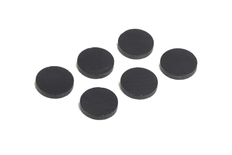 Magnety Mikov 850 - černé 20 mm kusů v&nbsp;balení 12 
