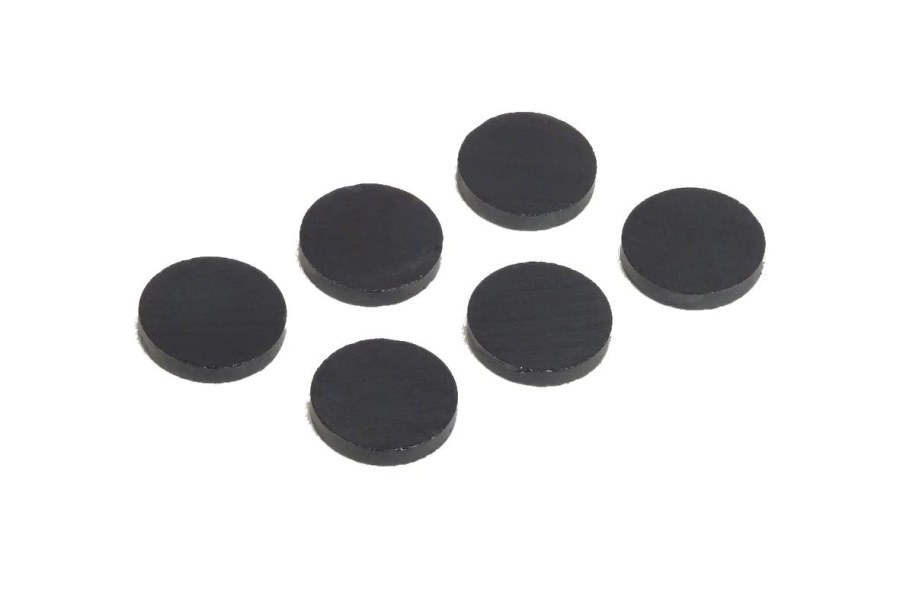 Magnety Mikov 850 - černé 16 mm kusů v&nbsp;balení 100 