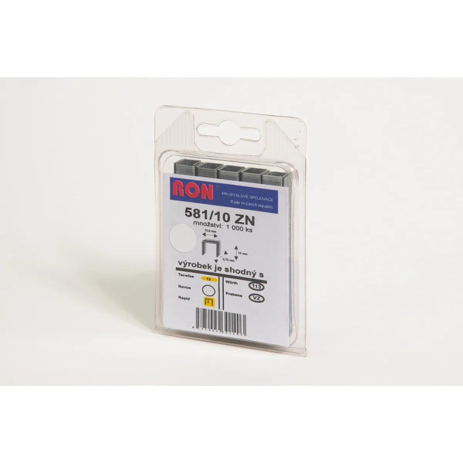 Čalounické spony Narex 581/10 - 10,6 x 10 mm kusů v&nbsp;balení 1000 