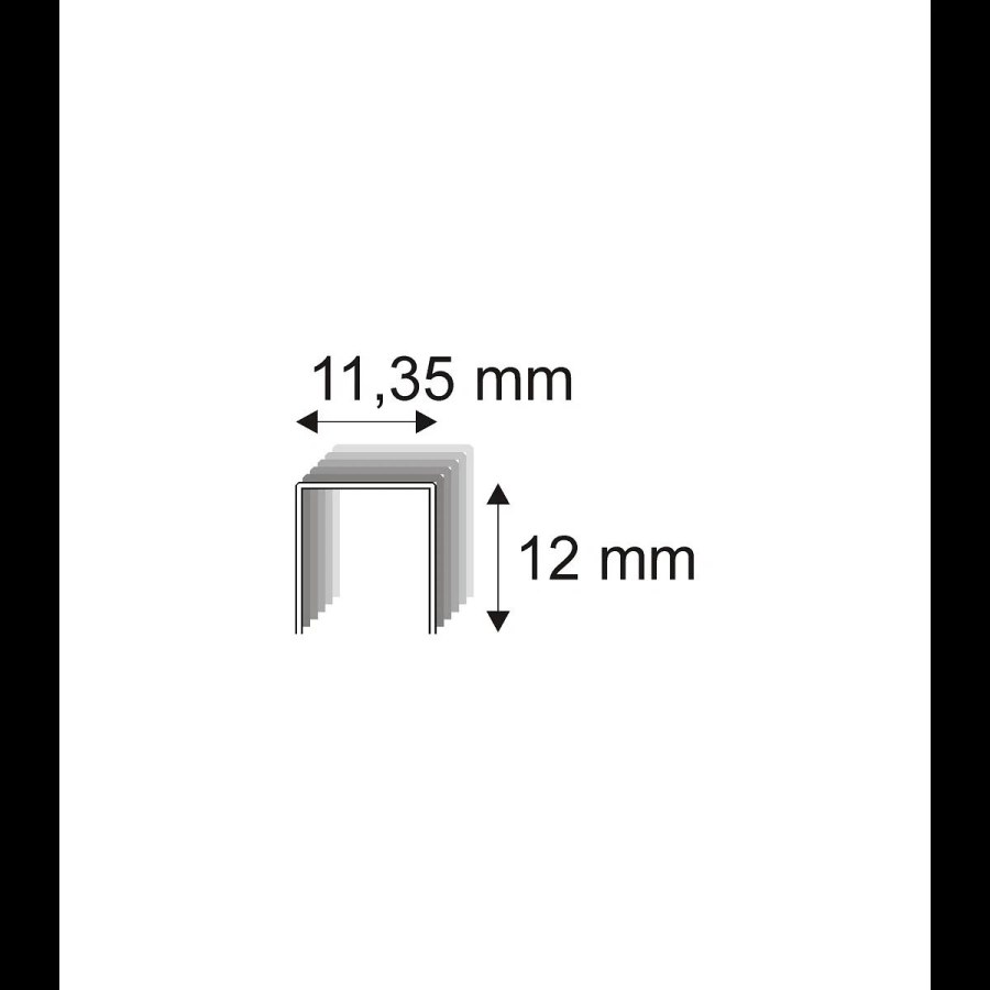 Čalounické spony Narex 539/12 - 11,35 x 12 mm kusů v&nbsp;balení 1200 