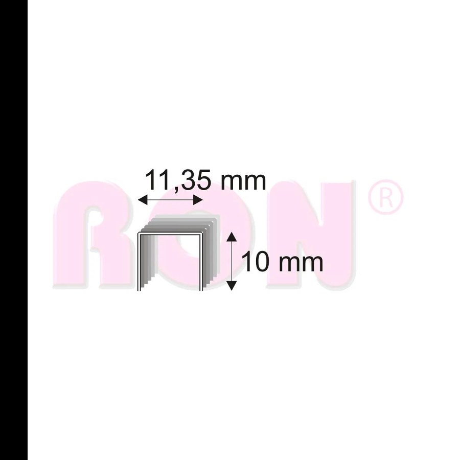 Čalounické spony Narex 539/10 - 11,35 x 10 mm kusů v&nbsp;balení 5000 