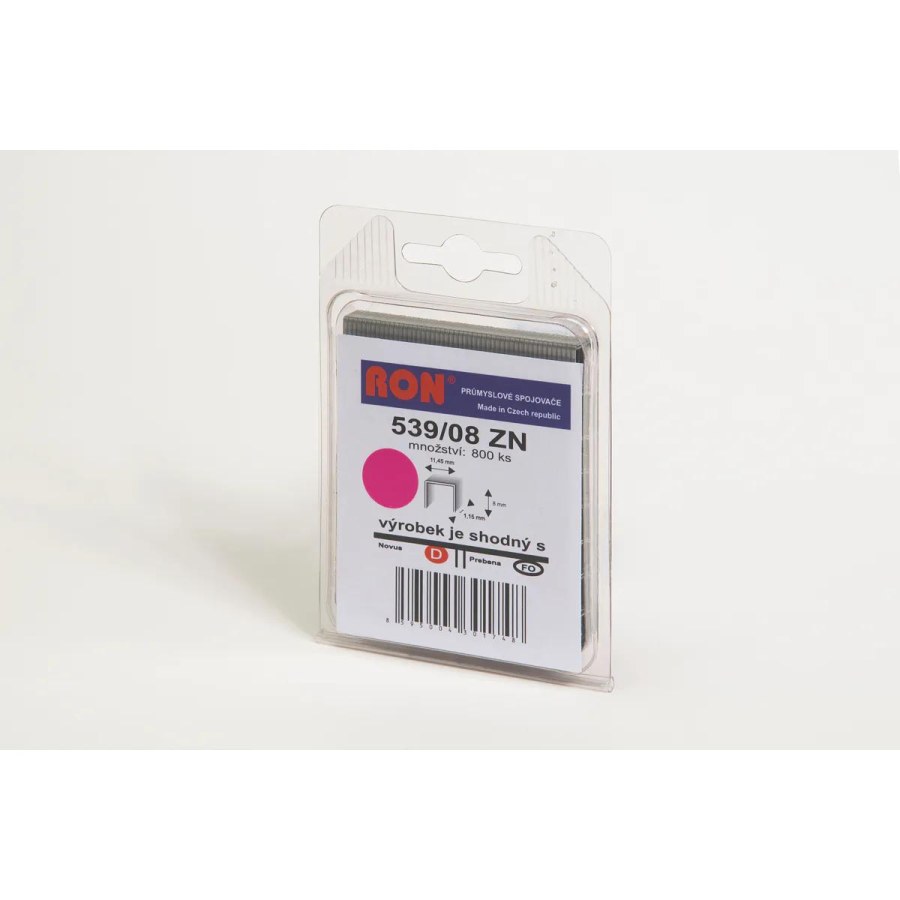 Čalounické spony Narex 539/08 - 11,35 x 8 mm kusů v&nbsp;balení 800 