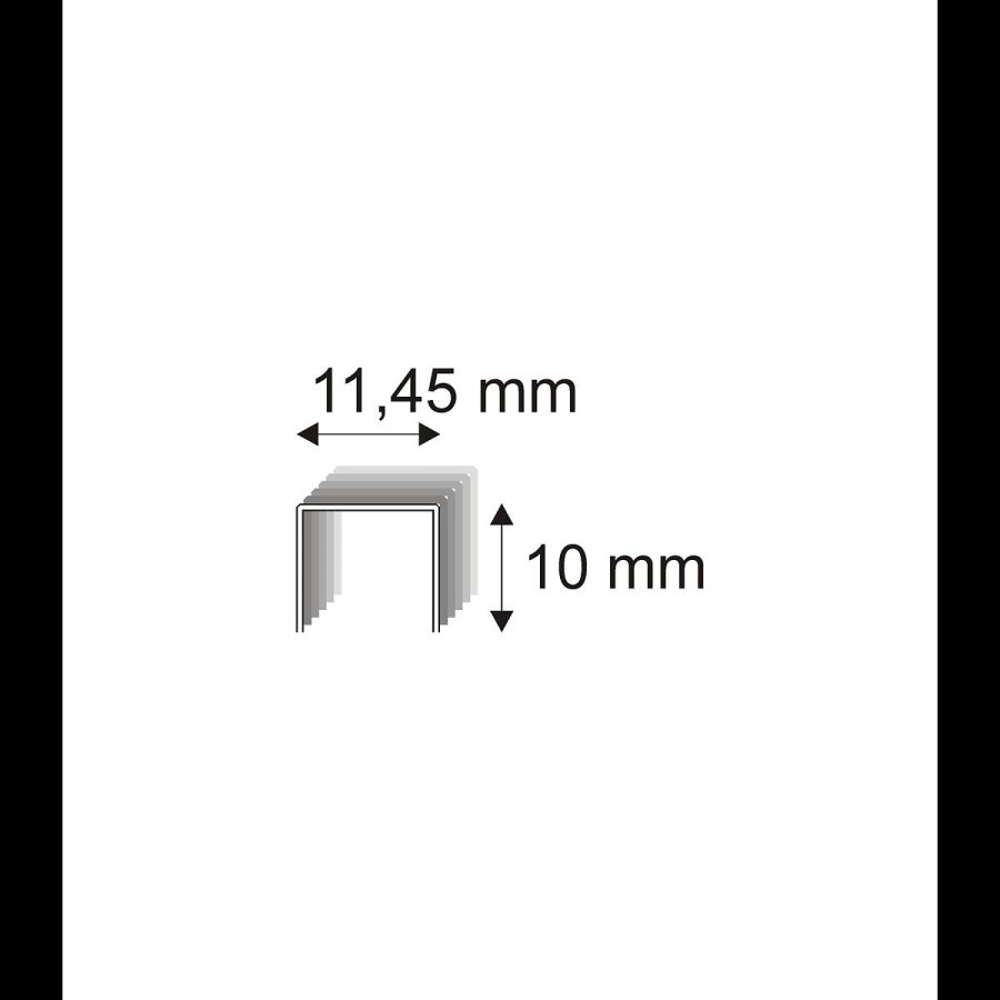 Čalounické spony Narex 530/10 - 11,45 x 10 mm kusů v&nbsp;balení 1000 