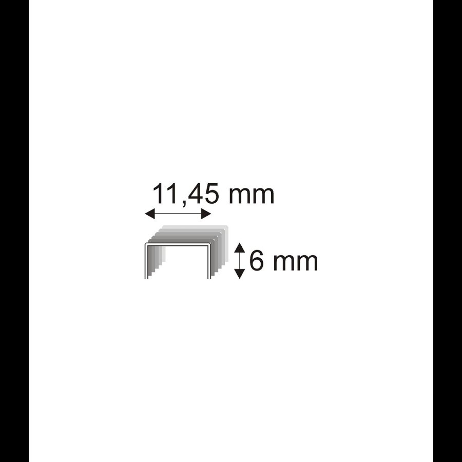 Čalounické spony Narex 530/06 - 11,45 x 6 mm kusů v&nbsp;balení 5000 - 